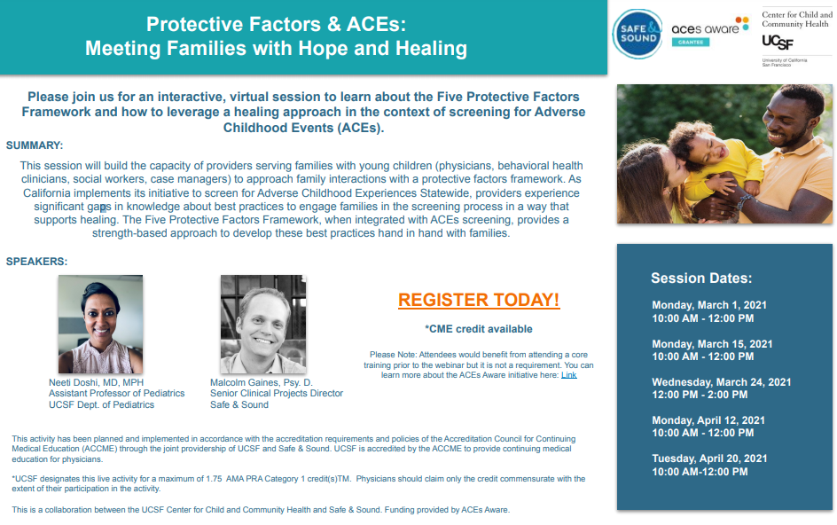 Protective Factors & ACEs Webinar